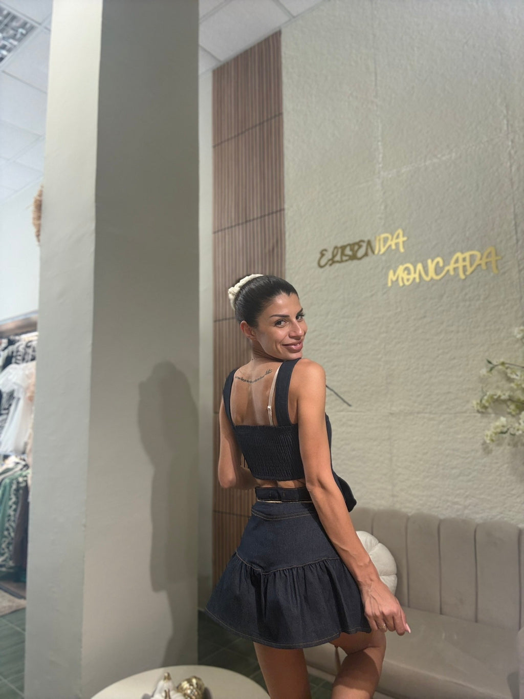 Dark Denim Co-ord Set