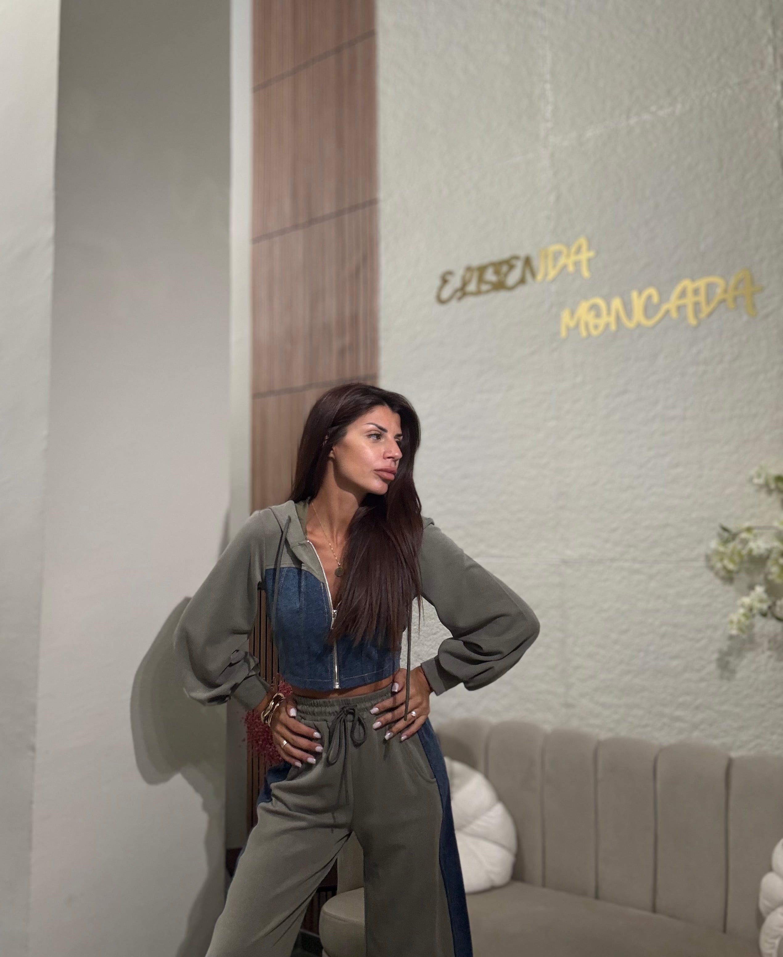 Спортен Зелен Комплект Khaki