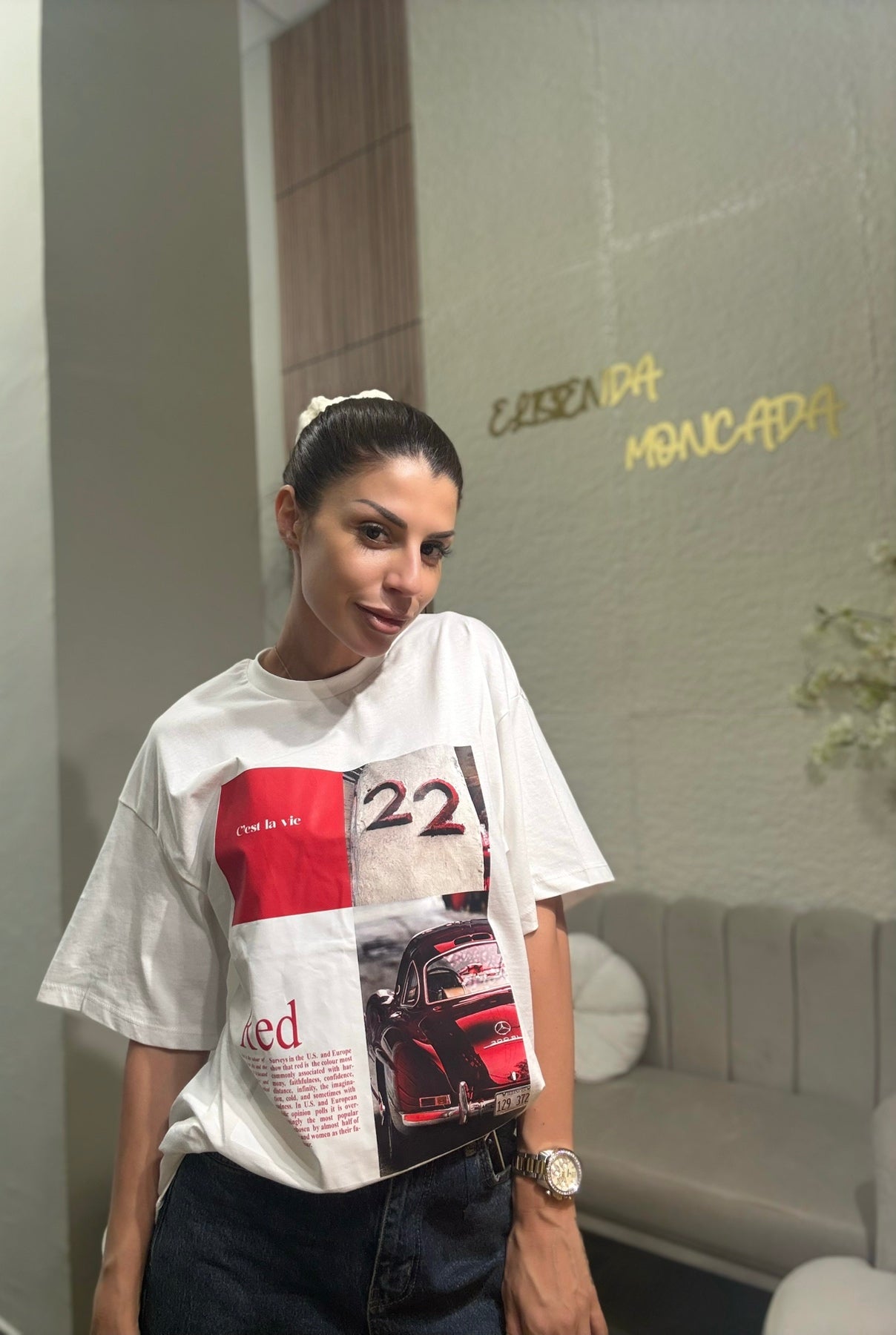 Тениска C'est la vie 22 Red