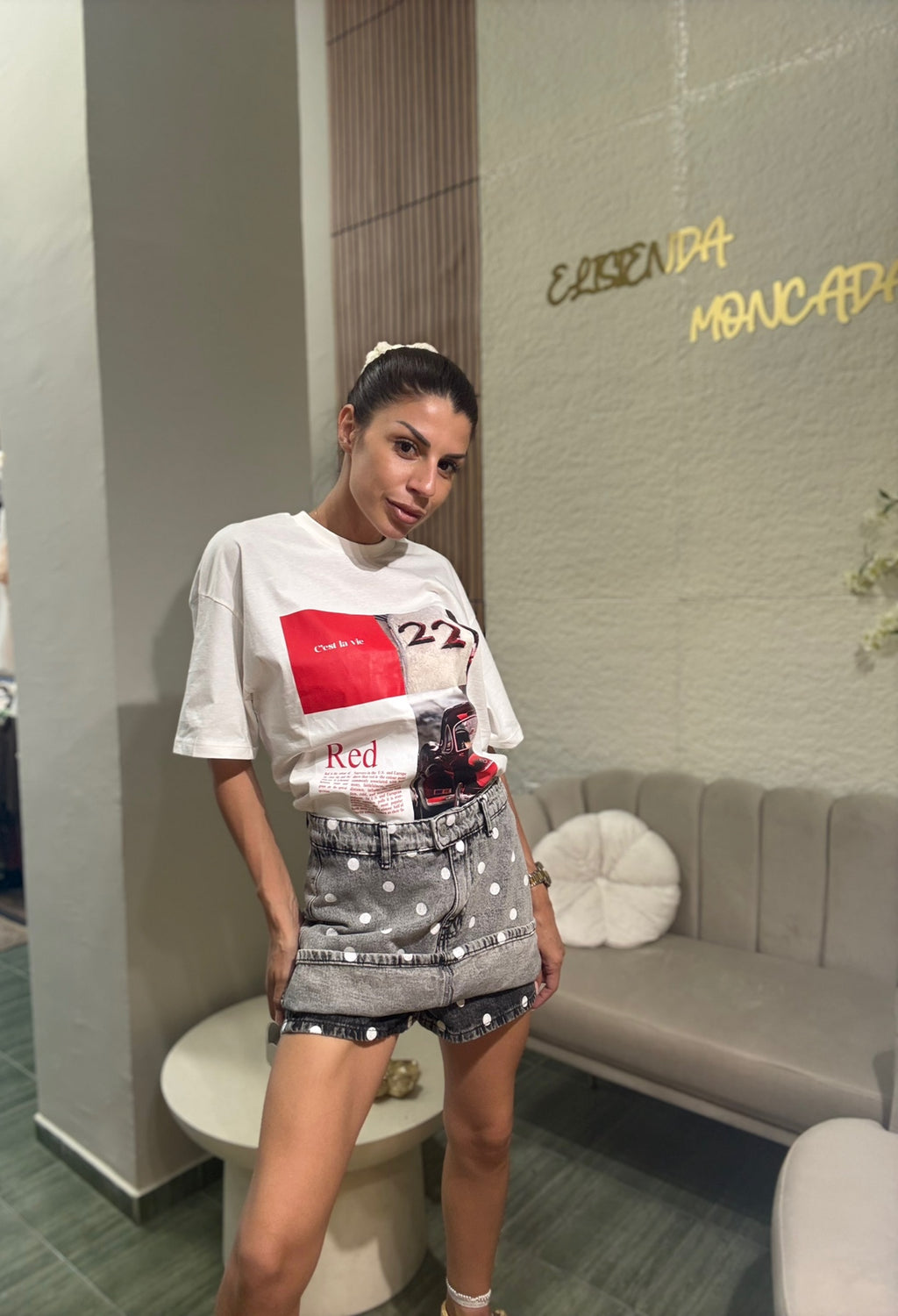 Тениска C'est la vie 22 Red